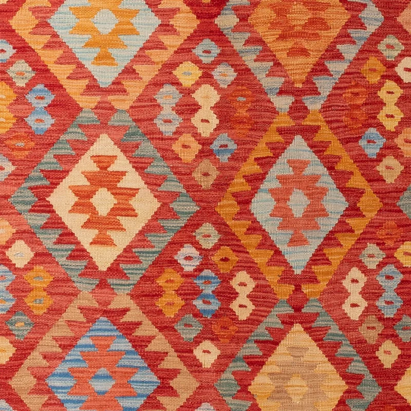 Kelim Maimene Teppich 193x301cm - mehrfarbig
