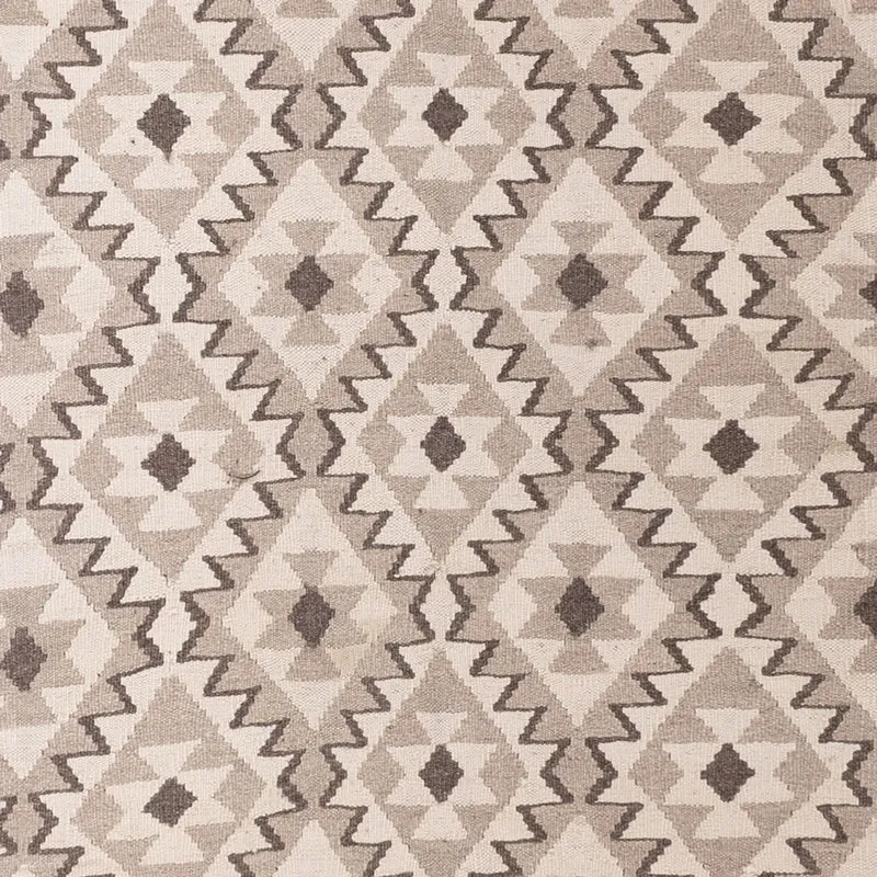 Kelim Maimene Teppich 202x290cm - hellgrau