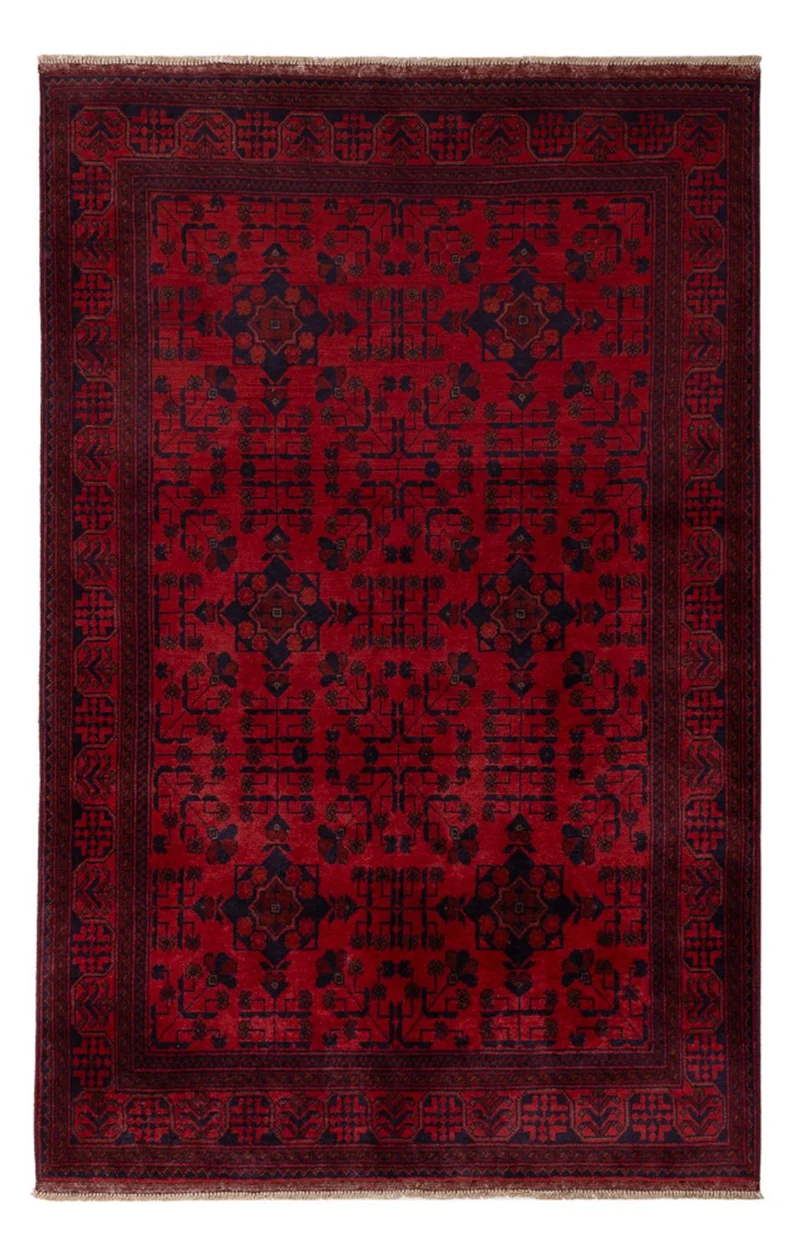 Khal Mohammadi Teppich 125x200cm - Orientteppich - rot
