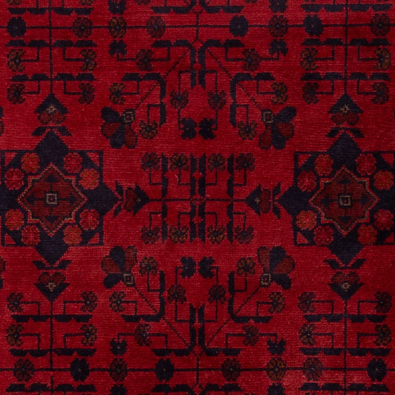 Khal Mohammadi Teppich 125x200cm - Orientteppich - rot