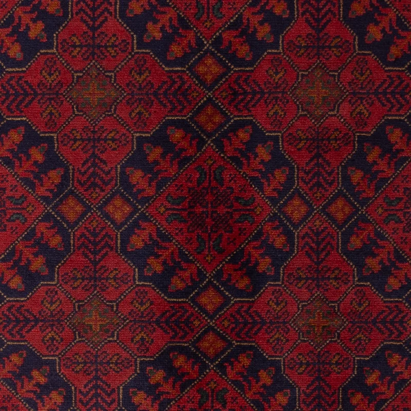 Khal Mohammadi Teppich 124x193cm - Orientteppich - dunkelrot