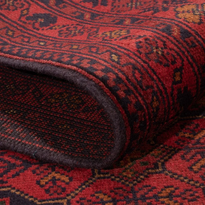 Khal Mohammadi Teppich 124x193cm - Orientteppich - dunkelrot