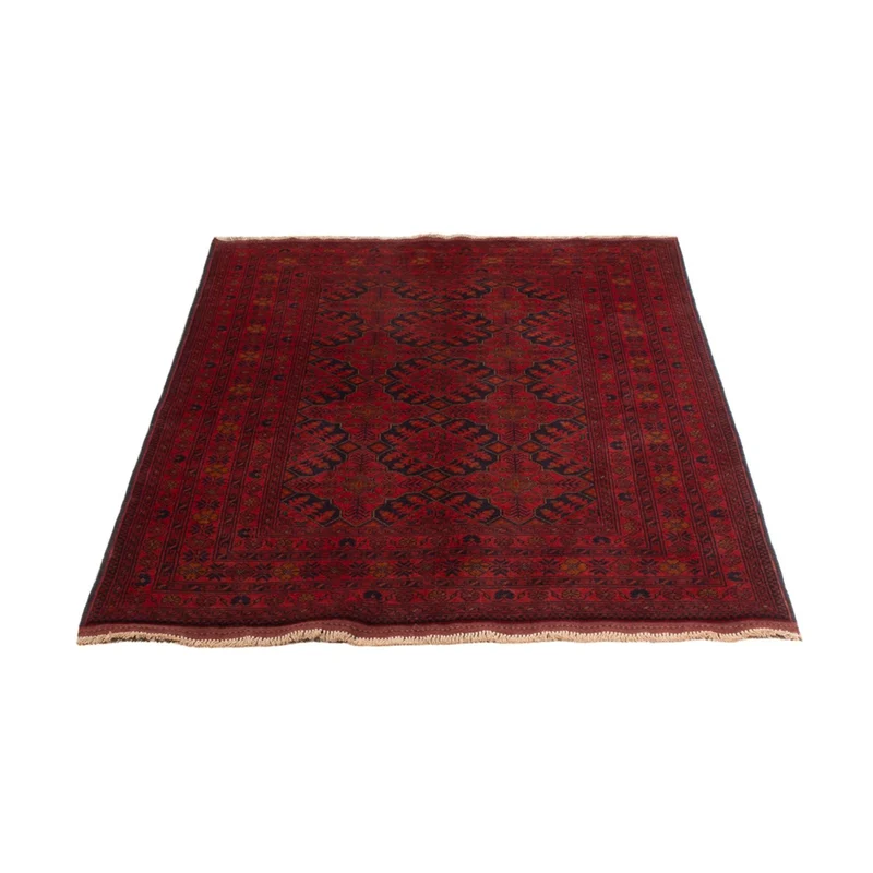 Khal Mohammadi Teppich 124x193cm - Orientteppich - dunkelrot