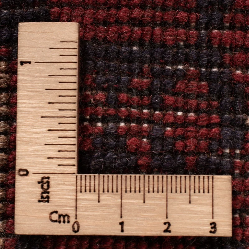 Afghan Teppich - Kunduz - 121 x 196 cm - dunkelrot