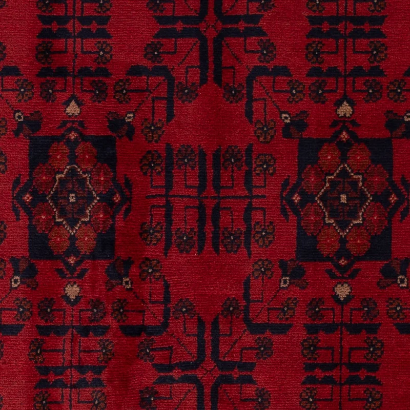 Khal Mohammadi Teppich 121x197cm - Orientteppich - dunkelrot