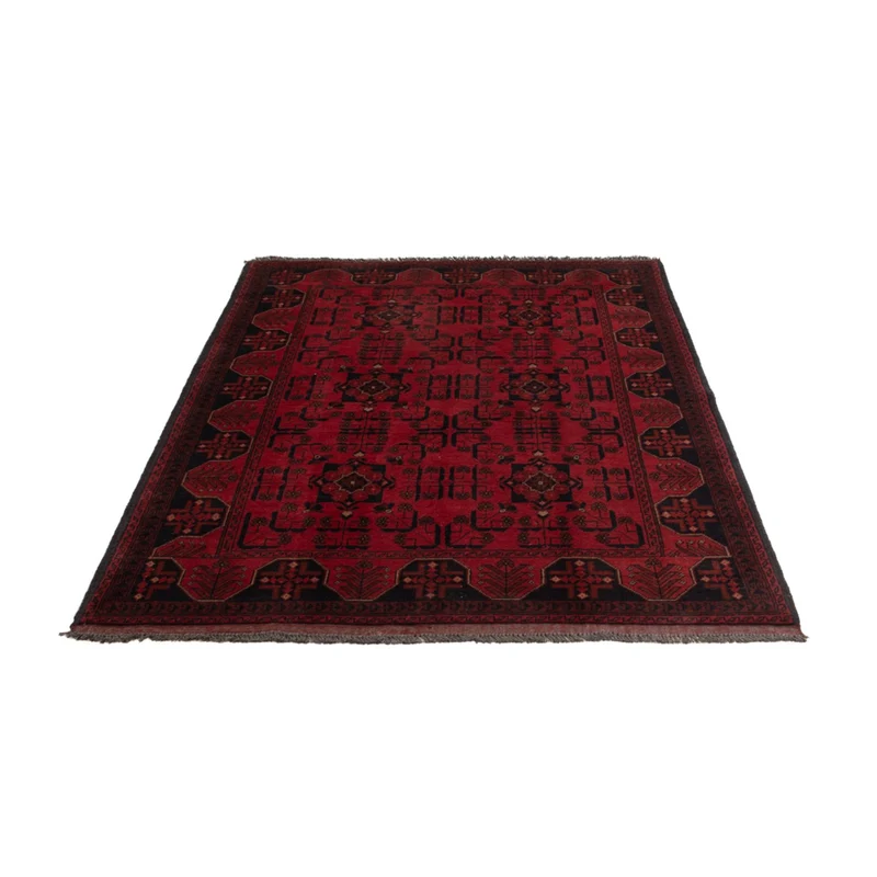 Khal Mohammadi Teppich 121x197cm - Orientteppich - dunkelrot