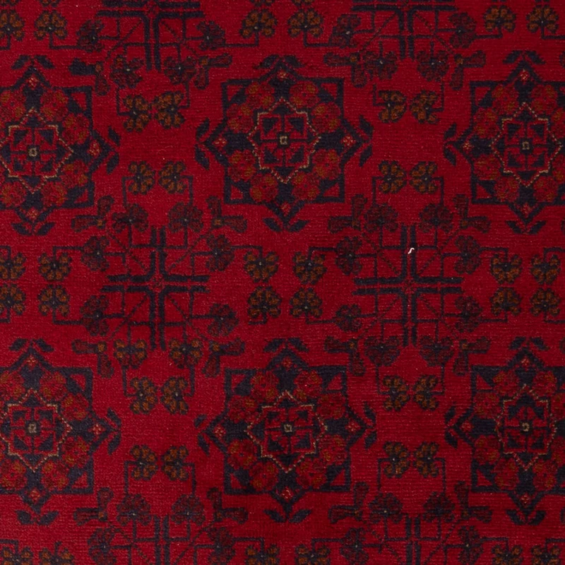 Khal Mohammadi Teppich 123x195cm - Orientteppich - dunkelrot