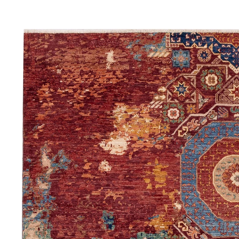 Designer Teppich 204x307cm - mehrfarbig