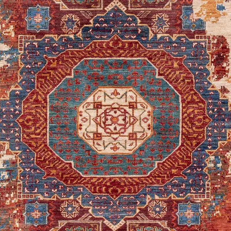 Designer Teppich 210x296cm - mehrfarbig