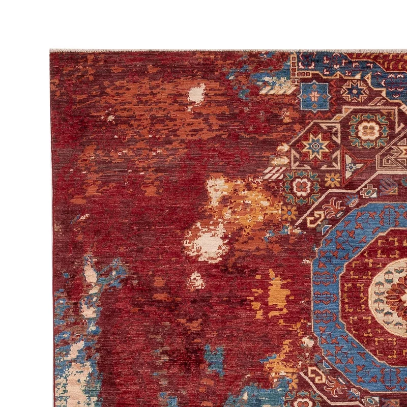 Designer Teppich 210x296cm - mehrfarbig