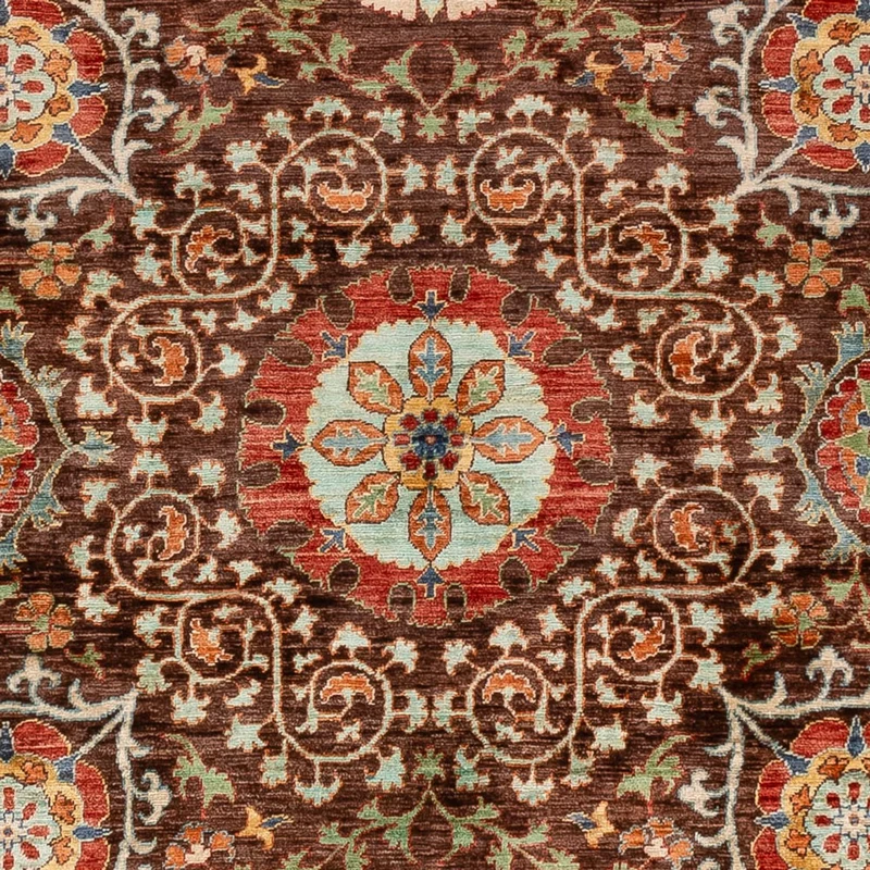 Ziegler Teppich - Ariana - 204 x 273 cm - dunkelbraun