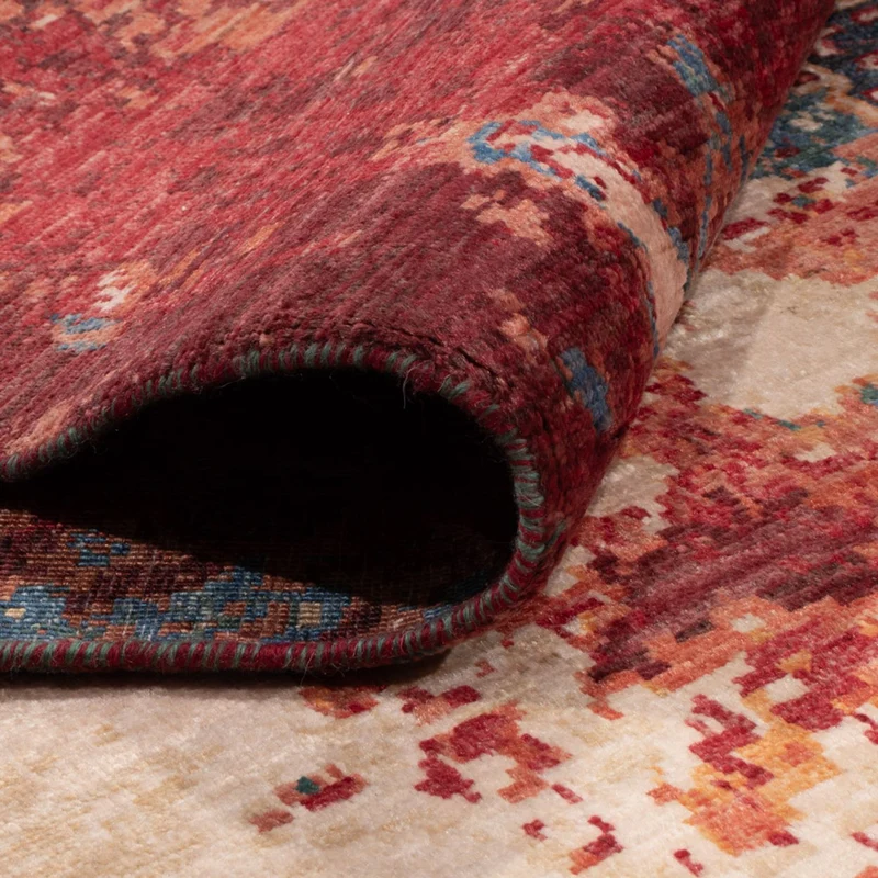 Designer Teppich 211x293cm - mehrfarbig