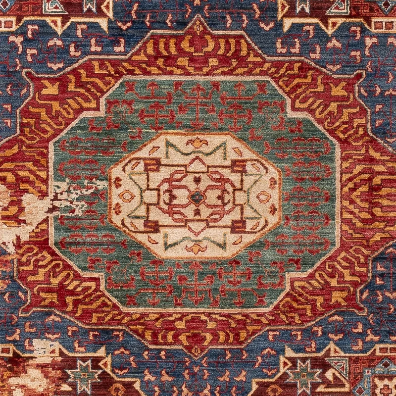 Designer Teppich 208x297cm - mehrfarbig
