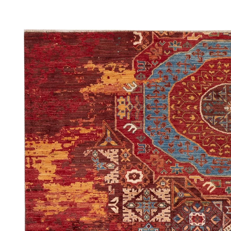 Designer Teppich 208x297cm - mehrfarbig