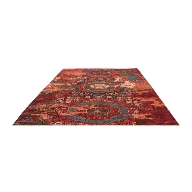 Designer Teppich 208x297cm - mehrfarbig
