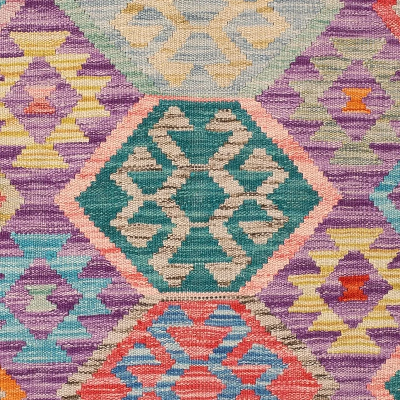 Kelim Teppich - Splash - 124 x 173 cm - mehrfarbig