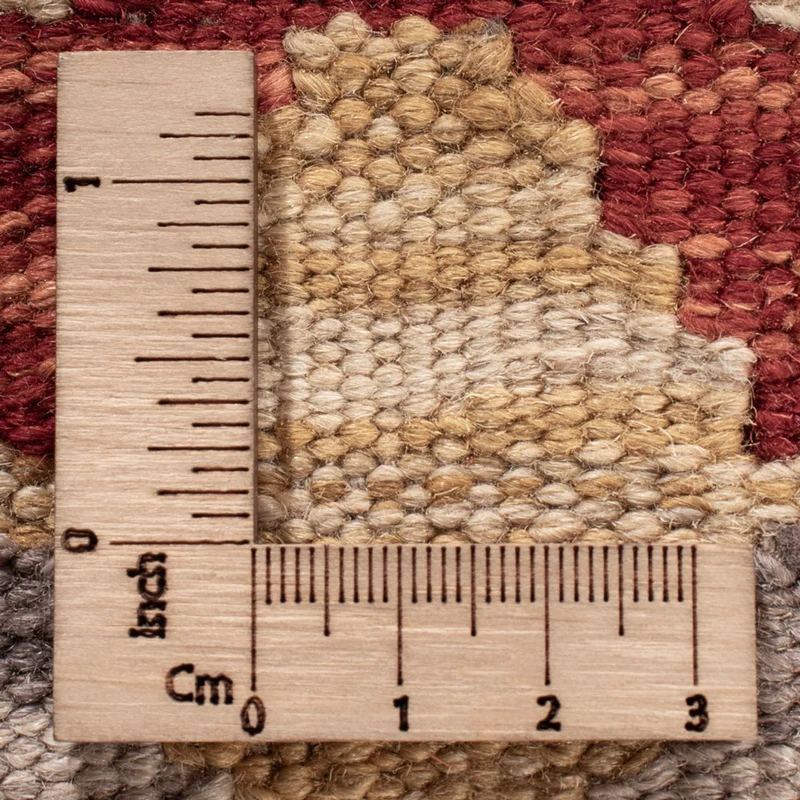 Kelim Maimene Teppich 126x174cm - mehrfarbig