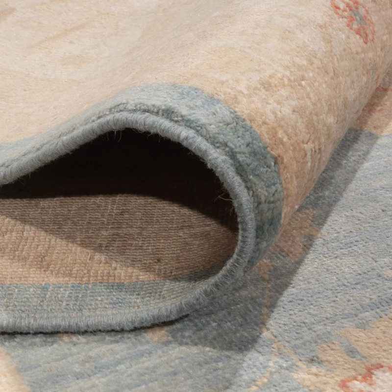 Ziegler Teppich 255x297cm - Orientteppich - hellblau