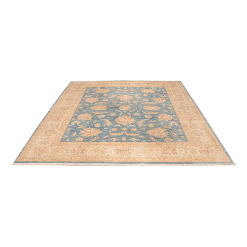 Ziegler Teppich 255x297cm - Orientteppich - hellblau