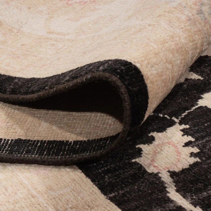 Ziegler Teppich 252x300cm - Orientteppich - schwarz
