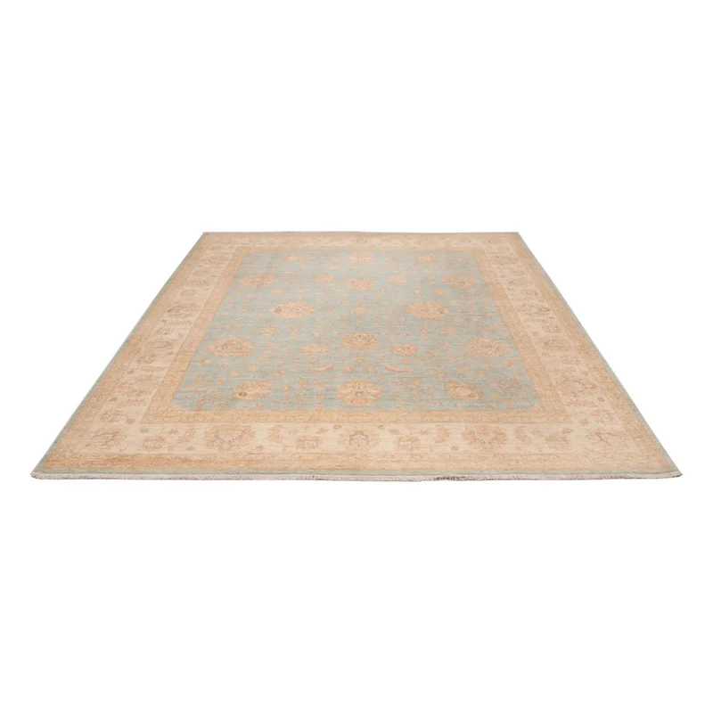 Ziegler Teppich 254x298cm - Orientteppich - türkis