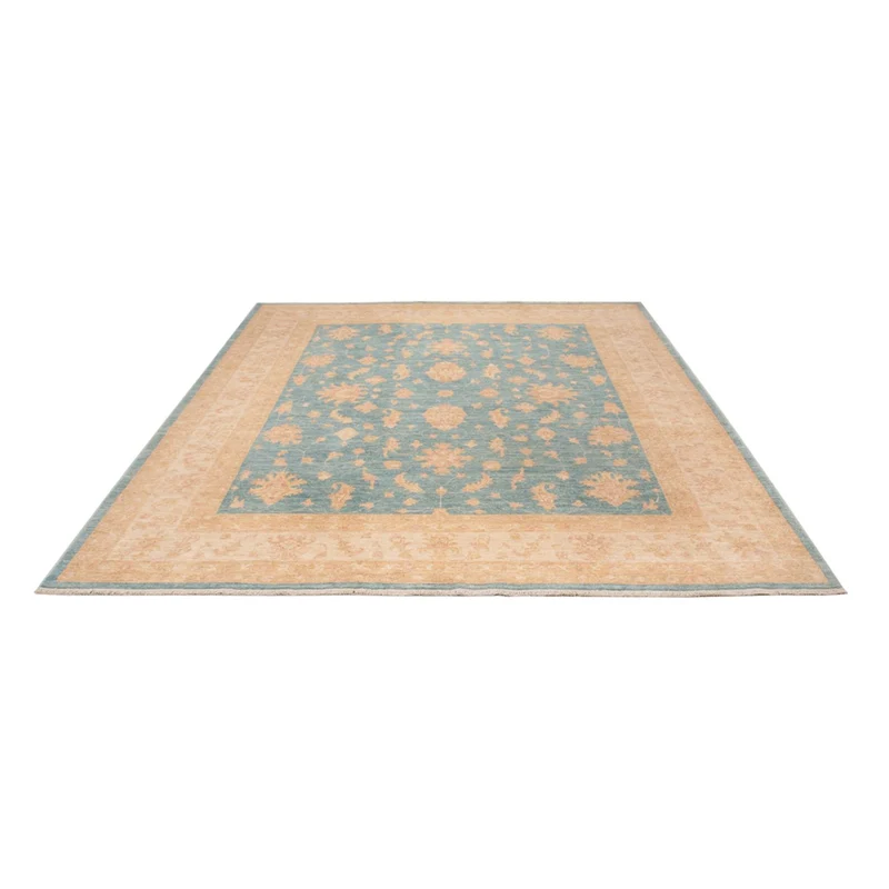 Ziegler Teppich 251x300cm - Orientteppich - hellblau
