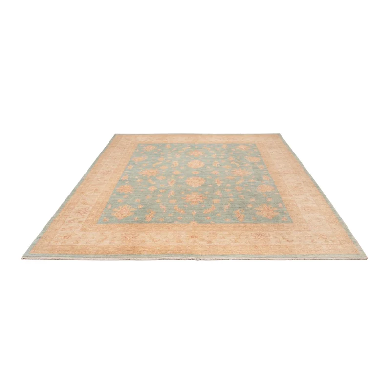 Ziegler Teppich 254x298cm - Orientteppich - türkis