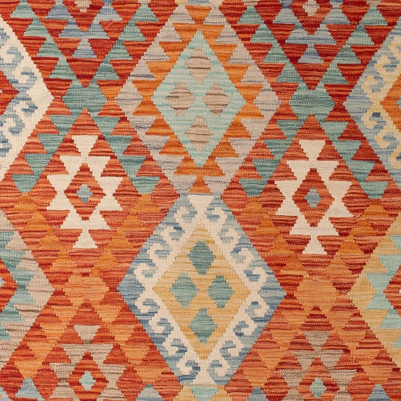 Kelim Maimene Teppich 201x291cm - mehrfarbig