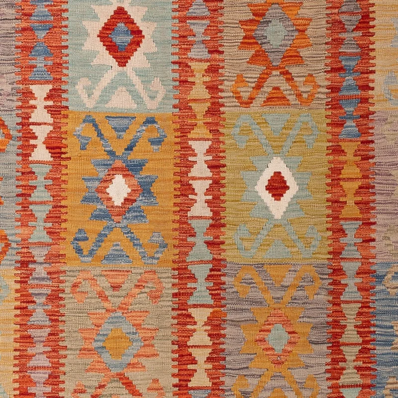 Kelim Teppich - Splash - 197 x 298 cm - mehrfarbig