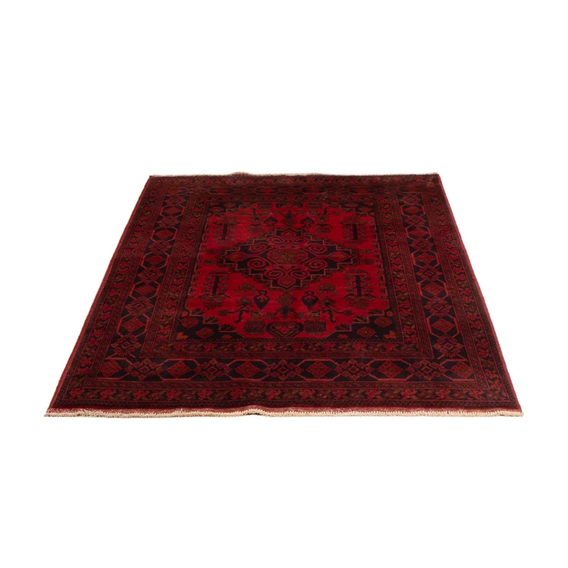 Afghan Teppich - Kunduz - 122 x 192 cm - rot
