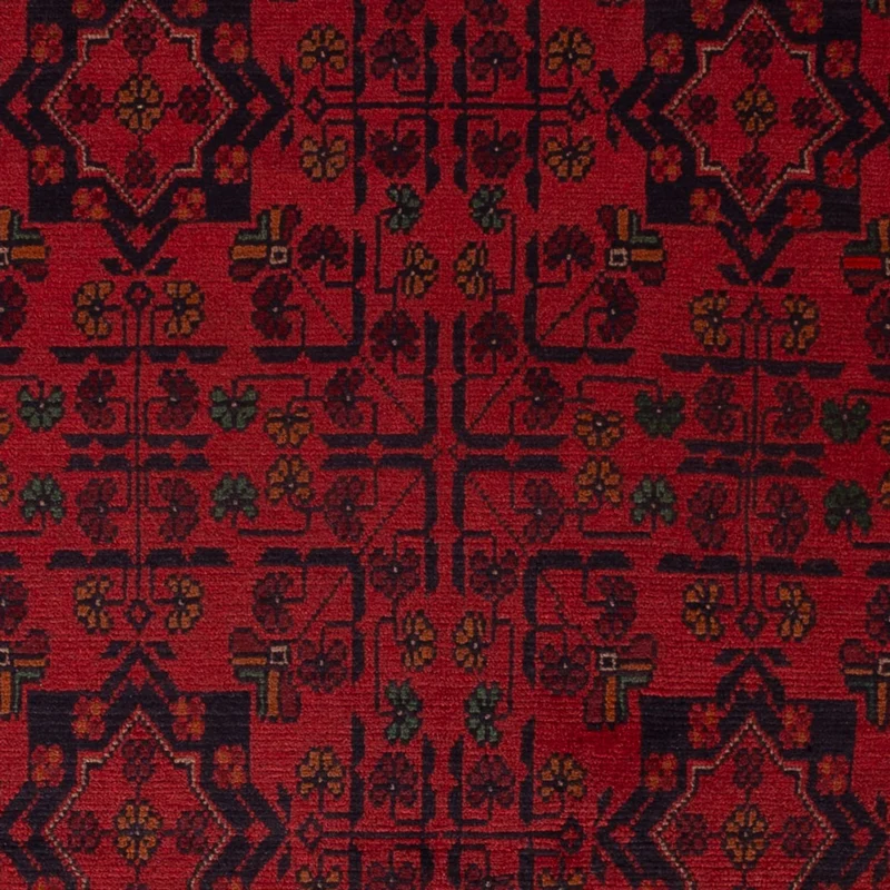 Afghan Teppich - Kunduz - 120 x 196 cm - rot