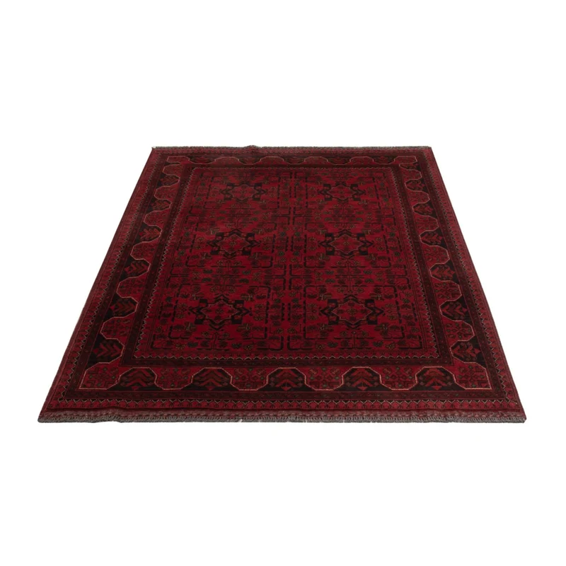 Afghan Teppich - Kunduz - 120 x 196 cm - rot