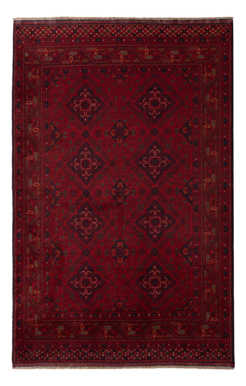 Khal Mohammadi Teppich 121x194cm - Orientteppich - rot