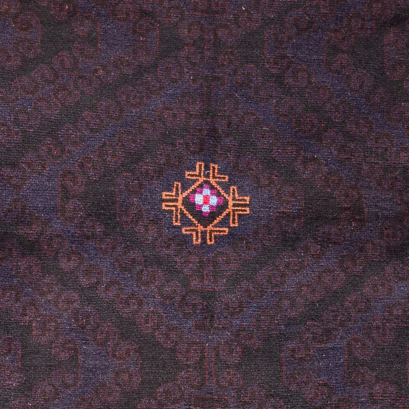 Belutsch Teppich 116x195cm - Orientteppich - dunkelblau