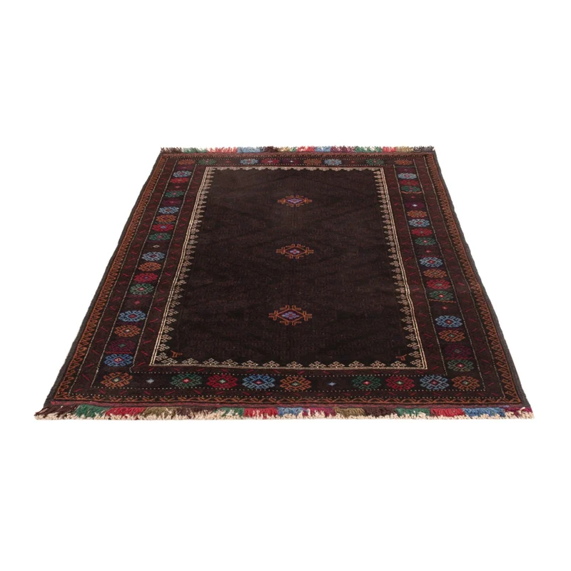 Belutsch Teppich 116x195cm - Orientteppich - dunkelblau