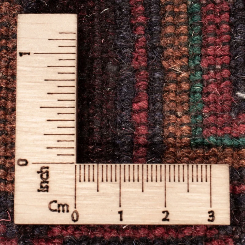 Belutsch Teppich 114x183cm - Orientteppich - dunkelrot