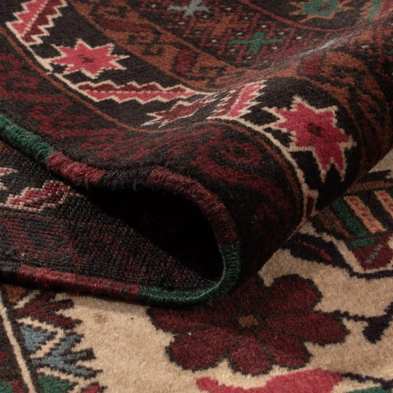 Belutsch Teppich - 117 x 177 cm - mehrfarbig