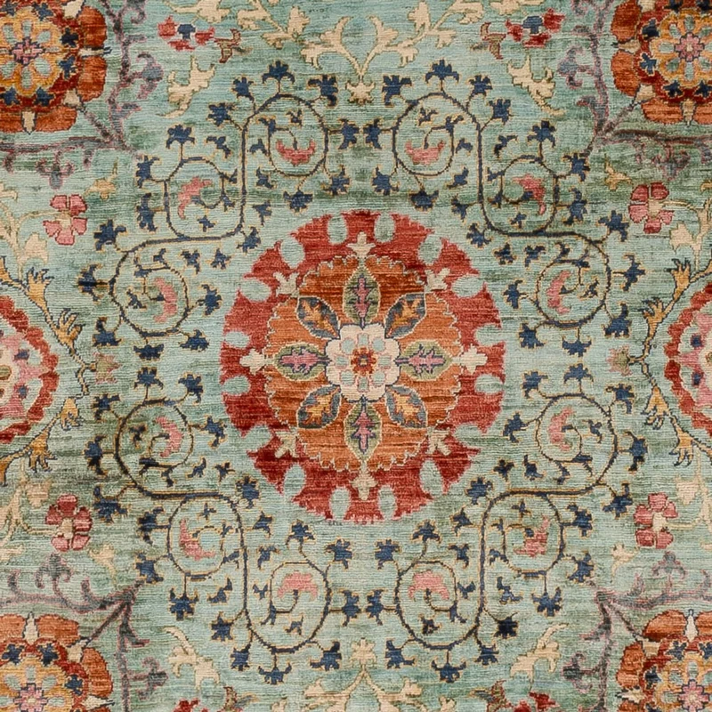 Ziegler Teppich - Ariana - 200 x 273 cm - hellblau