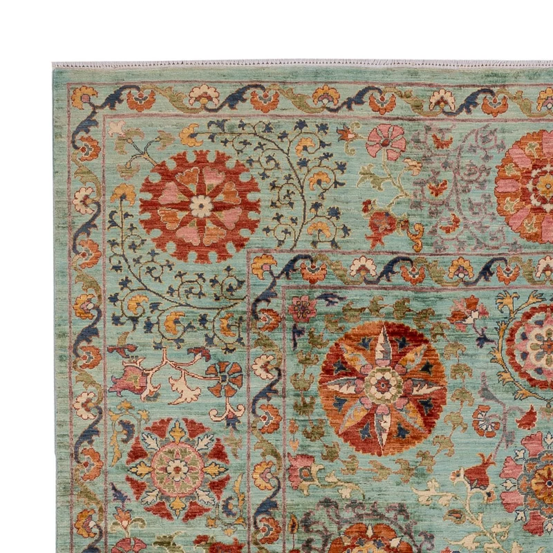 Ziegler Teppich - Ariana - 200 x 273 cm - hellblau