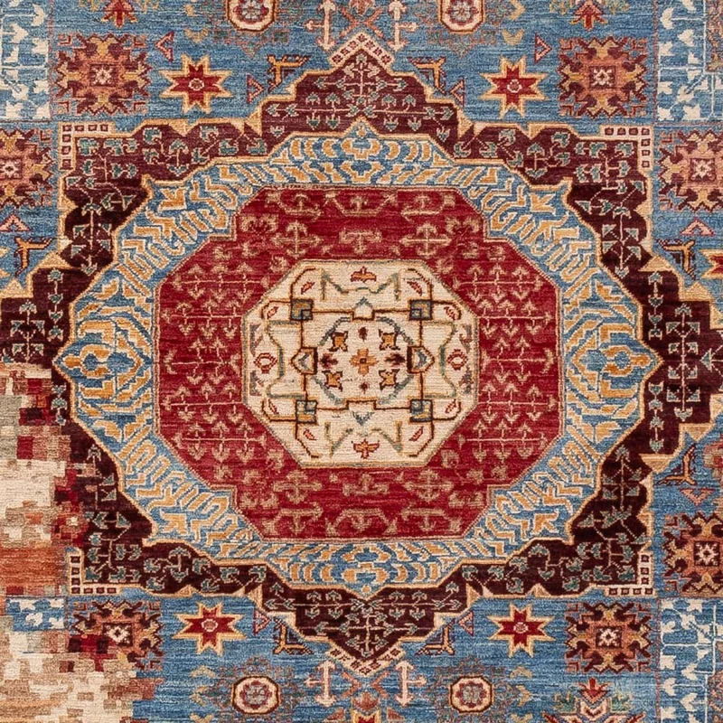 Designer Teppich 205x295cm - mehrfarbig