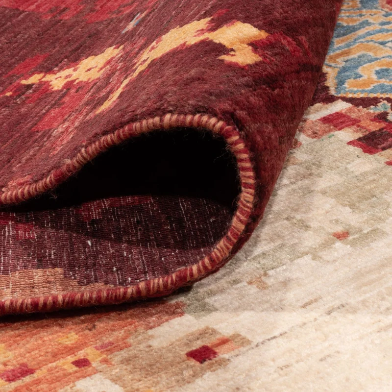 Designer Teppich 205x295cm - mehrfarbig