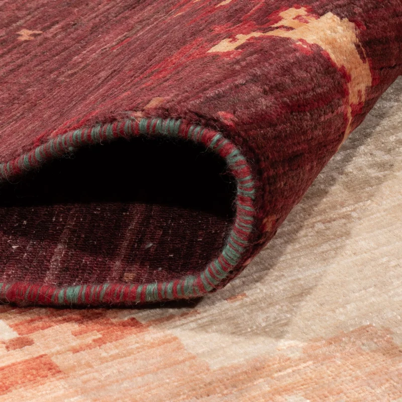 Designer Teppich 207x291cm - mehrfarbig