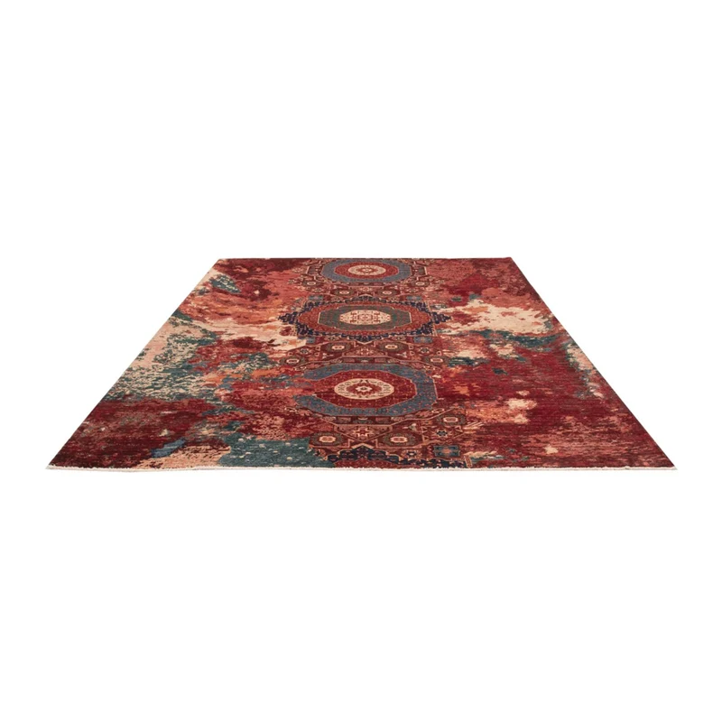 Designer Teppich 201x297cm - mehrfarbig