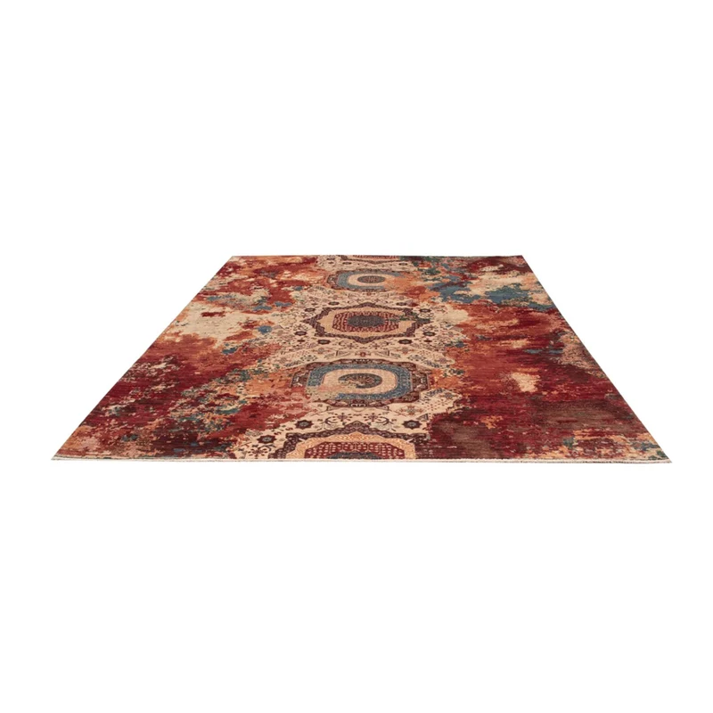 Designer Teppich 204x294cm - mehrfarbig