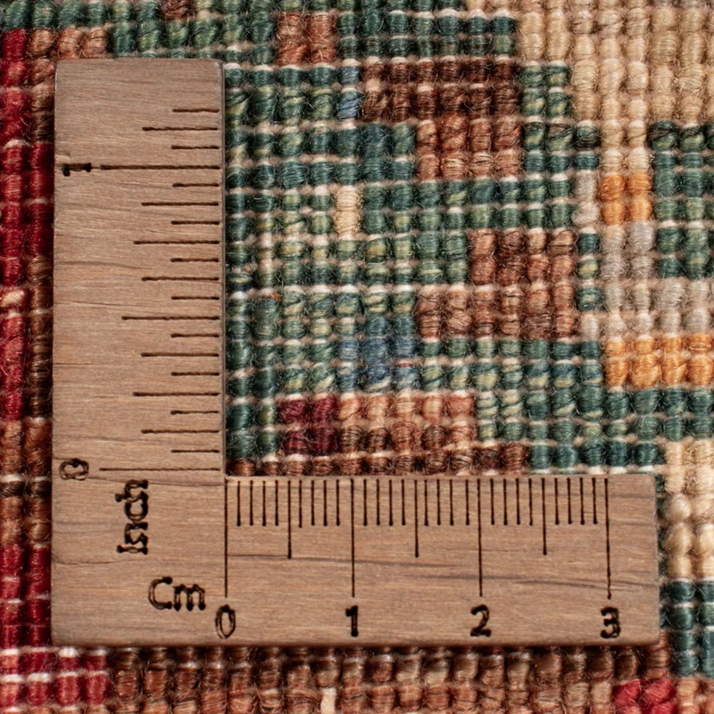 Designer Teppich 204x294cm - mehrfarbig