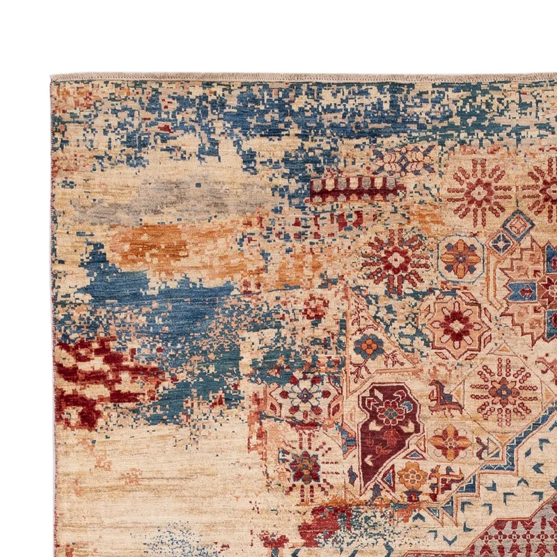 Designer Teppich - 205 x 289 cm - mehrfarbig