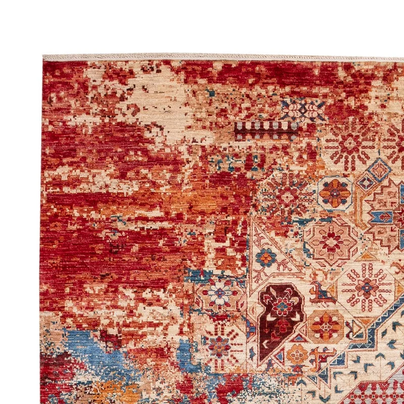 Designer Teppich - 204 x 289 cm - mehrfarbig