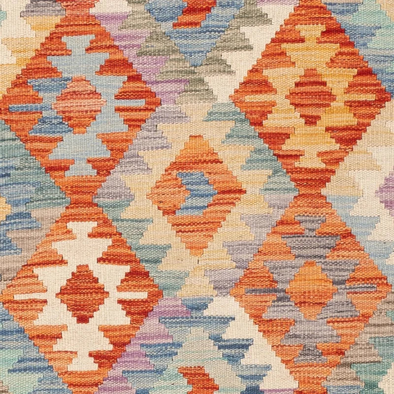 Kelim Maimene Teppich 124x175cm - mehrfarbig