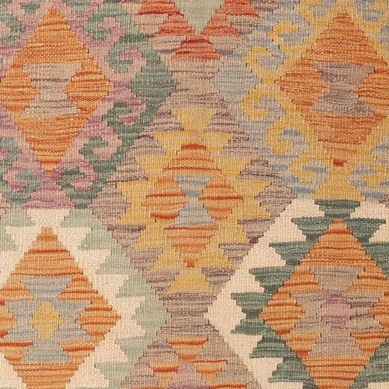 Kelim Maimene Teppich 118x175cm - mehrfarbig