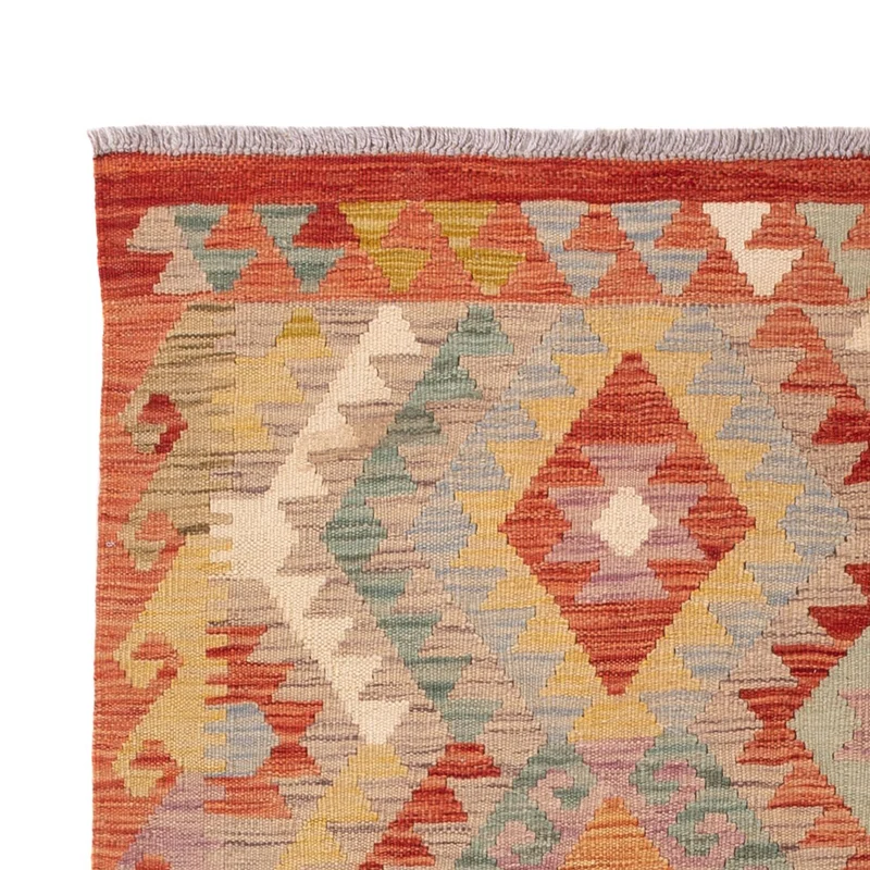 Kelim Maimene Teppich 118x175cm - mehrfarbig
